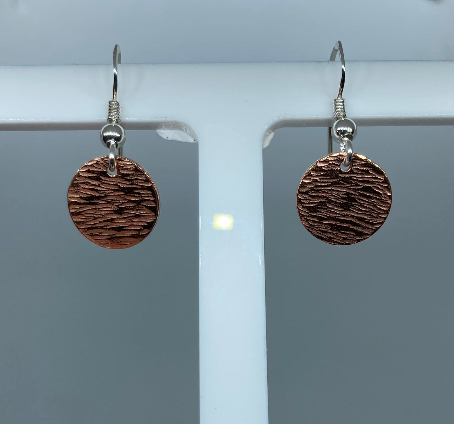 Copper Dangle Earrings