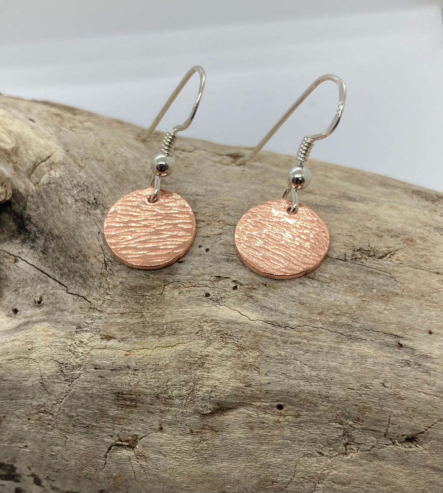 Copper Dangle Earrings