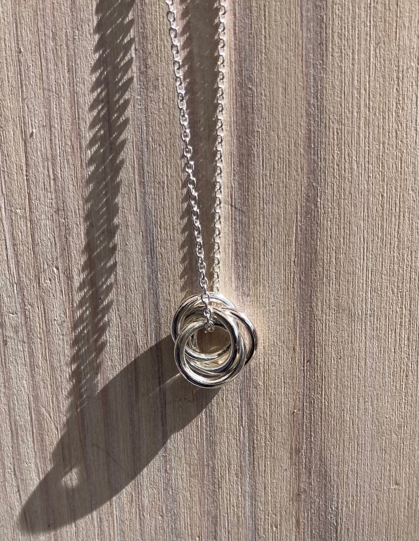 4 sterling silver ring pendant