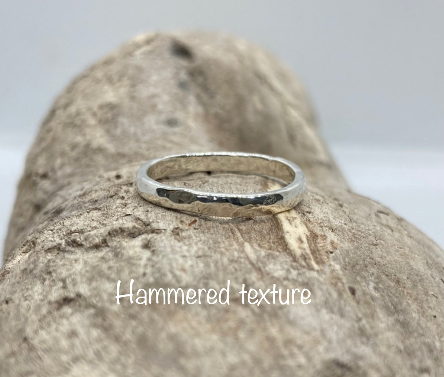 Sterling silver stacking ring