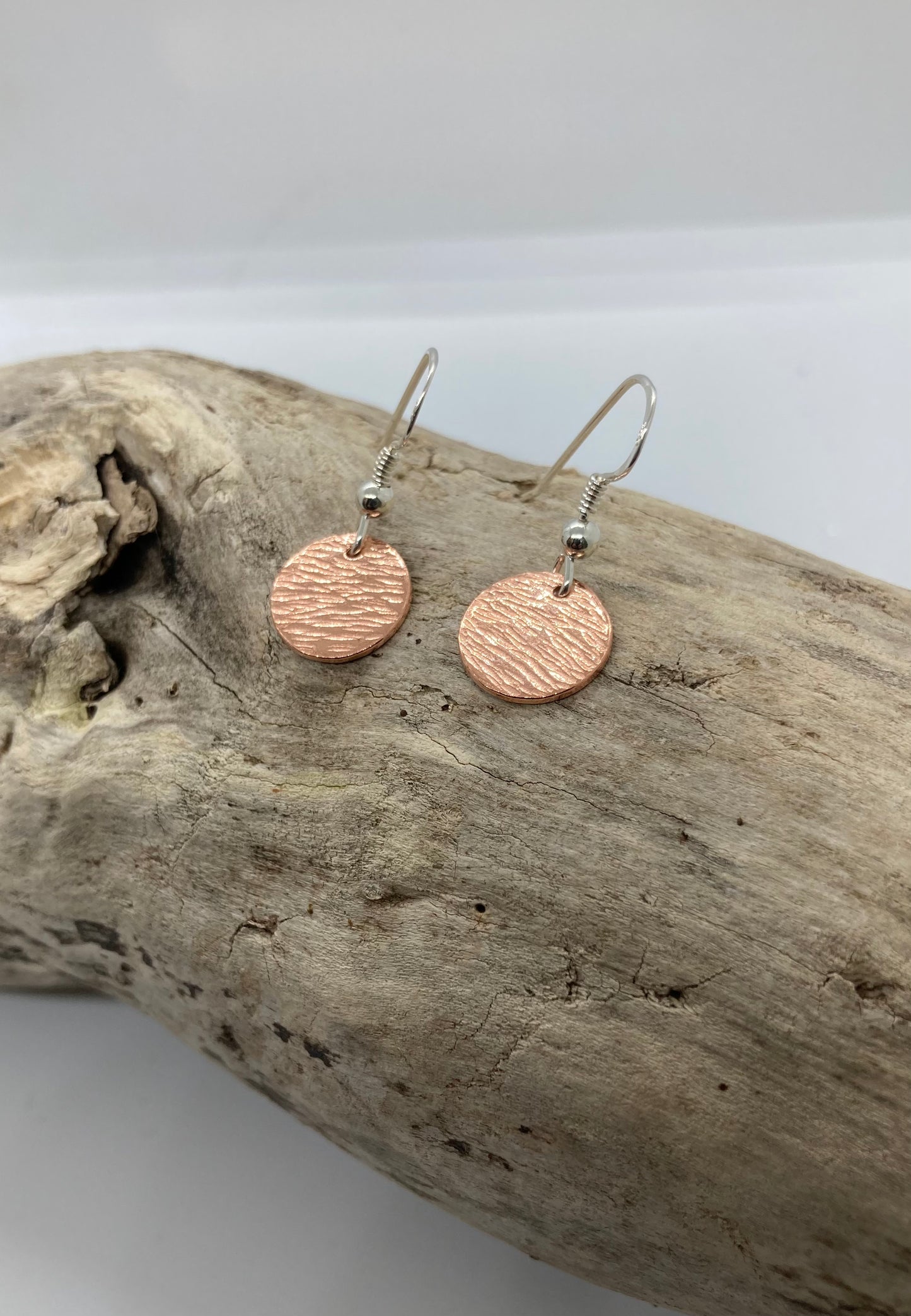 Copper Dangle Earrings