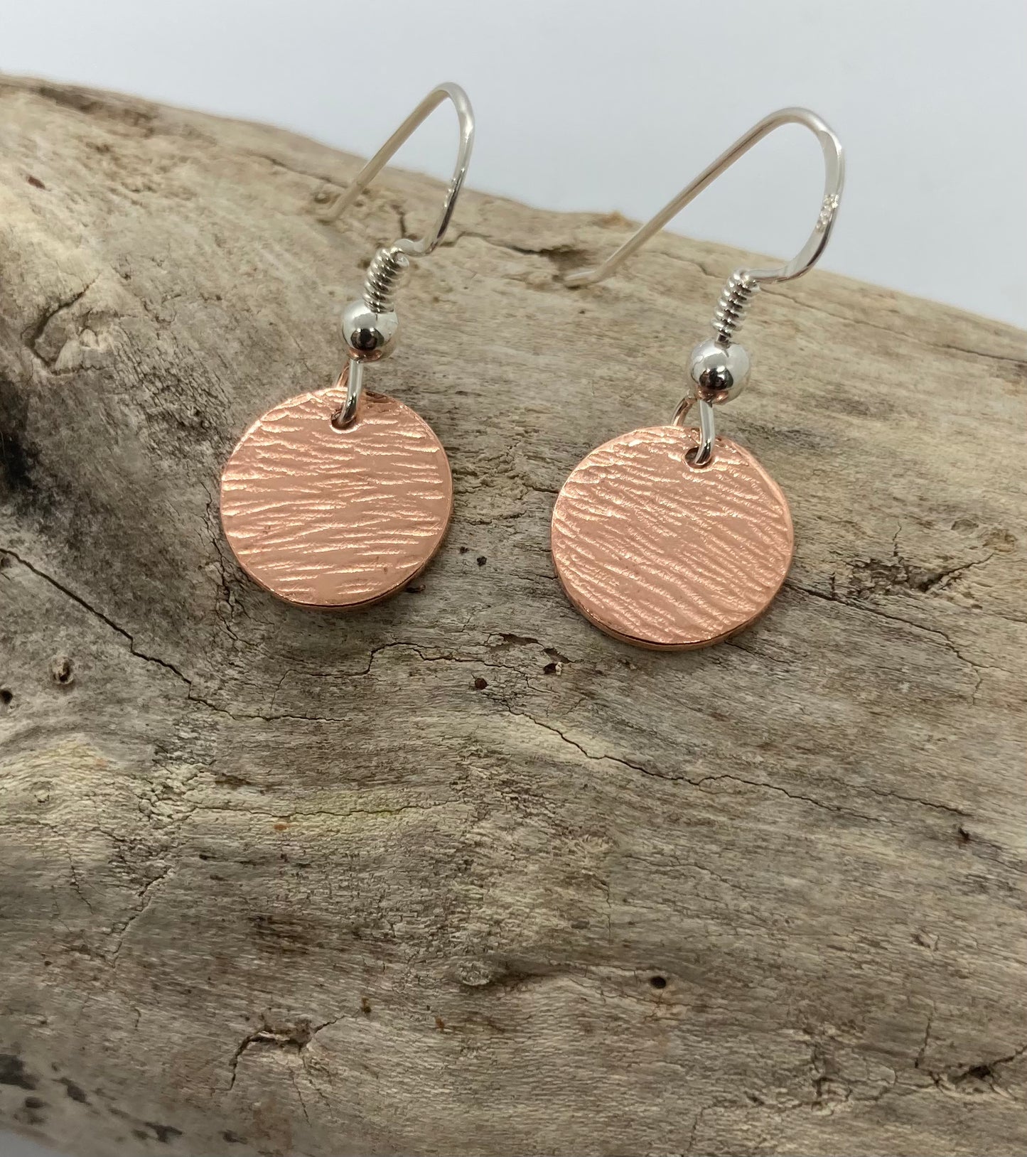 Copper Dangle Earrings