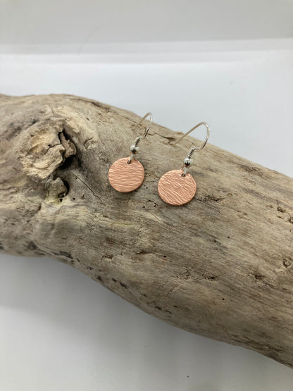 Copper Dangle Earrings